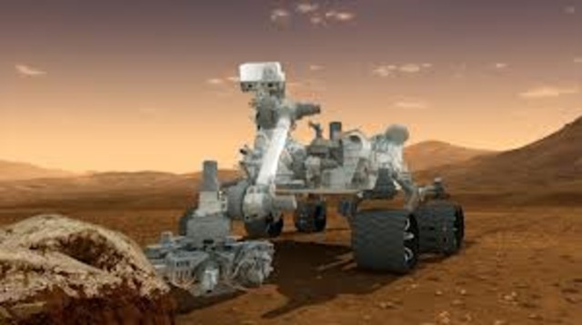USA Mars Science Lab with Curiosity Rover