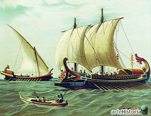 Se crean las galeras