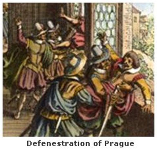 Defenestration at Prague