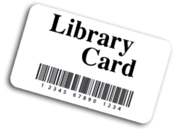 First library card