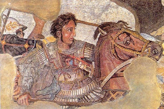 Alexander the Great becomes king of Macedonia bc