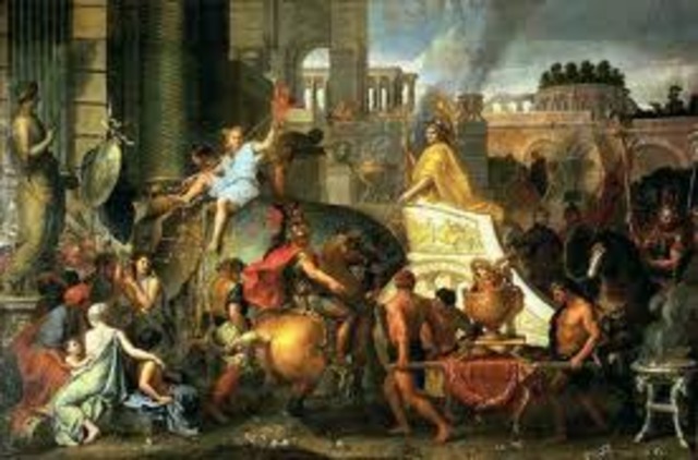 Alexander the Great dies