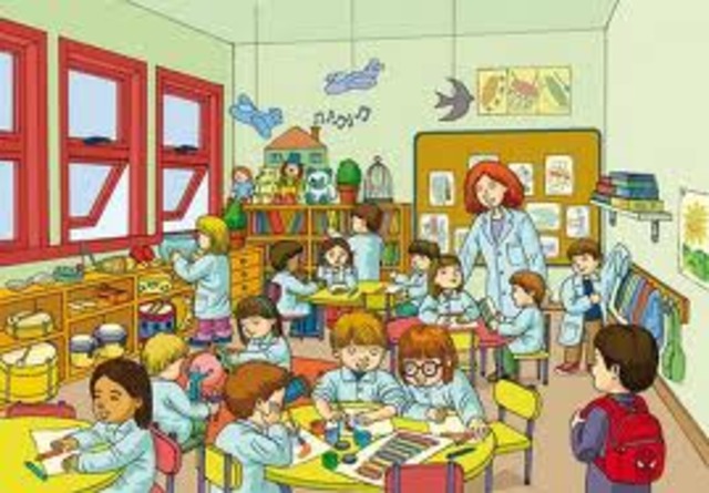 Primer dia de Kinder