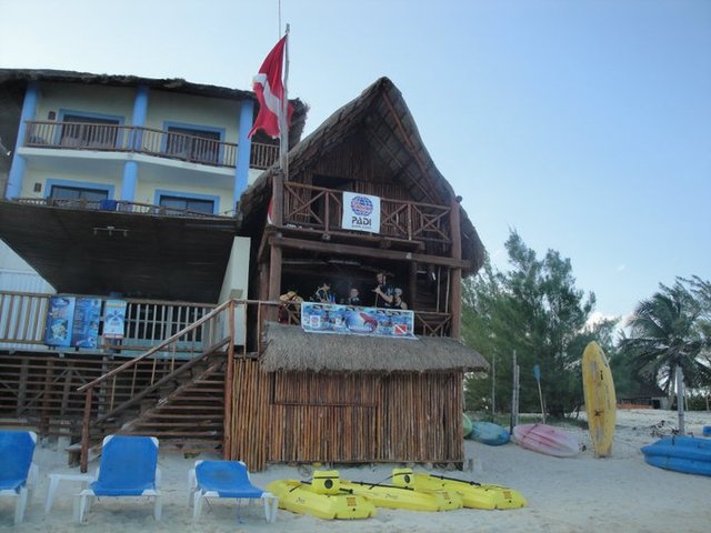 Scuba diving First Day in Mexico