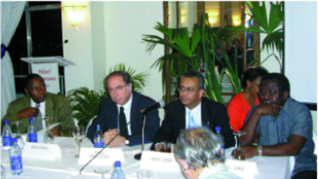 Llegada Consejeros Haití