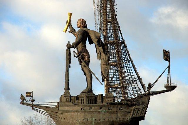 Peter the Great travels to Europe