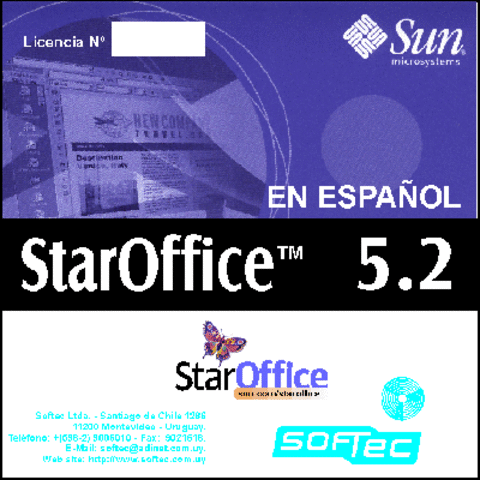 StarOficce Calc, integrada en StarOficce