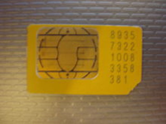SIM Card (Subscriber Identity Module)