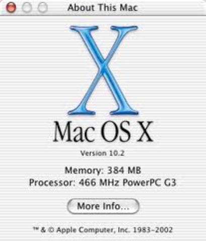Apple Mac OS X 10.2