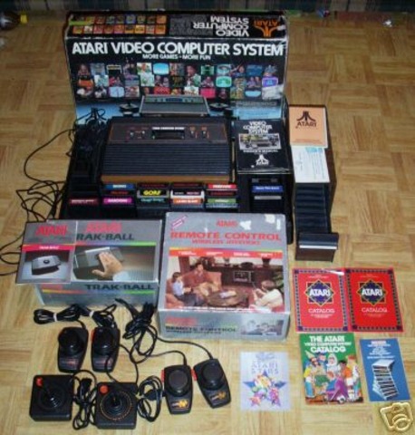 A great invention the Atari 2600 (VCS)