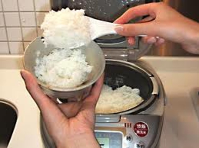 The First Mitsubishi Product Electric Rice Cooker