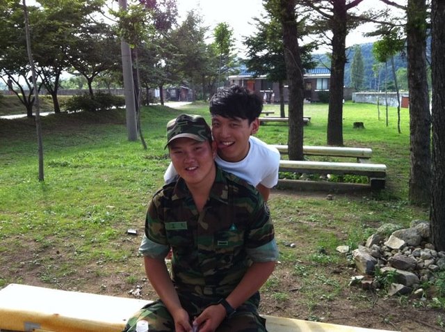 Brother went to Korea Army