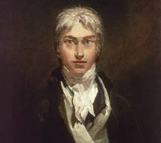 Joseph Mallard William Turner becomes professor of perspective at the Royal Academy