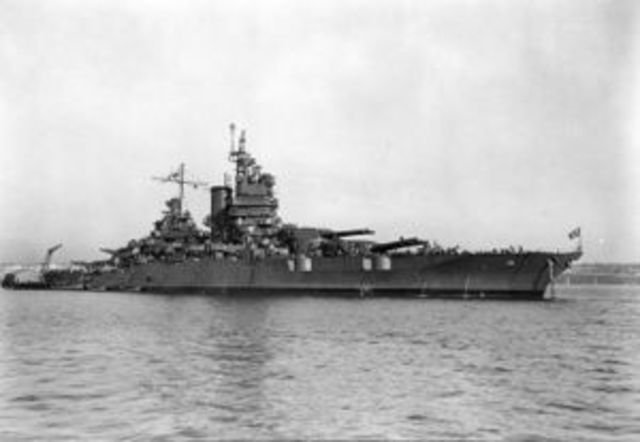 USS New Mexico Commisioned