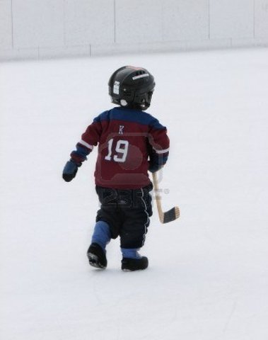 I started playing hockey