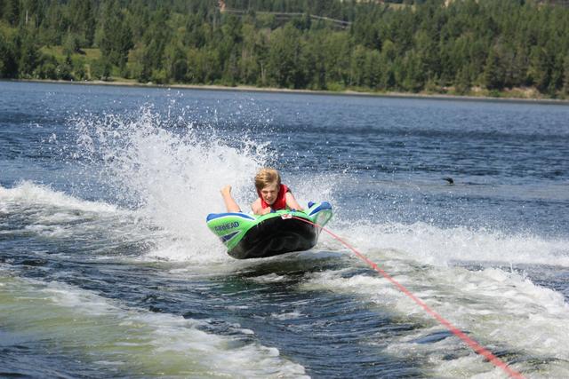 went tubing with staffords