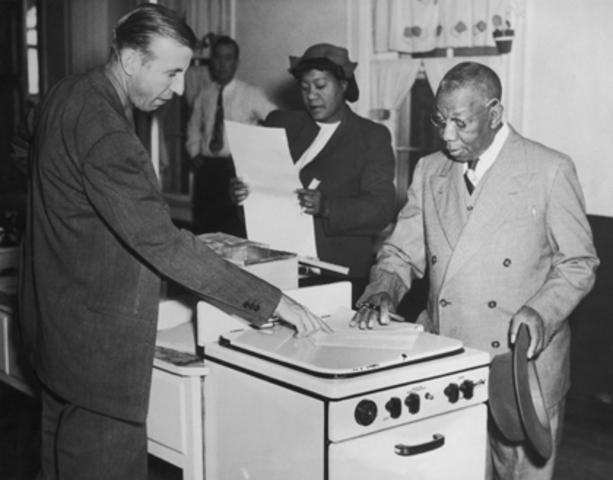 African American got the right to vote