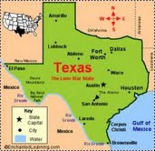 Colonizadores tomaron de Texas y formaron una republia independiente