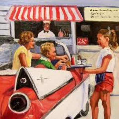 Mac McDonald opened Drive-in Restaurant