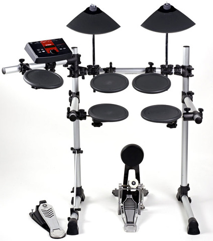 Played First Electronic Drumset