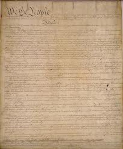 U.S. Constitution Written