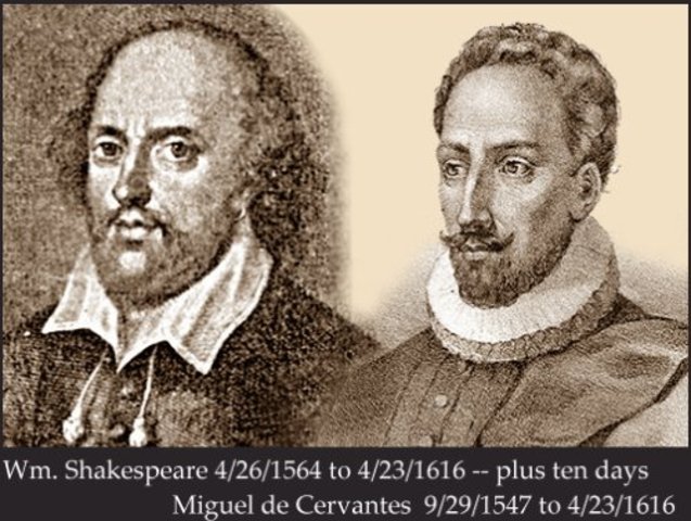 Shakespeare and Cervantes