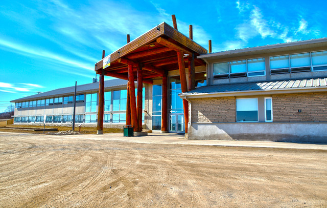 Wasse- Abin High School. Wikwemikong, Ont, Canada.