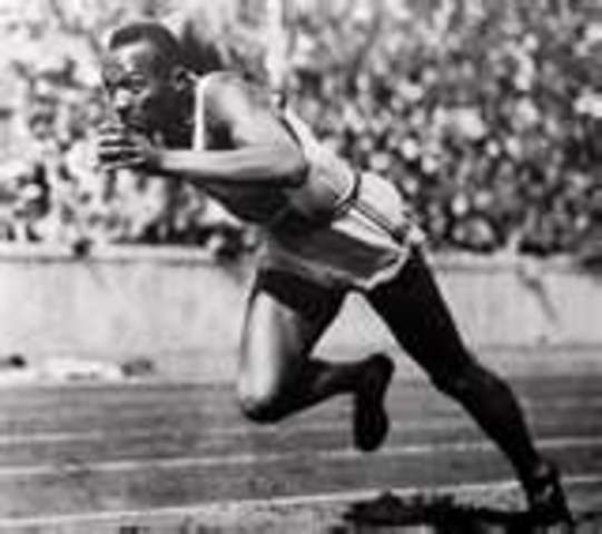 Jesse Owens Was Sent to Berlin Germany To Compete In The Olympics Because He Was The Fastest Man In The World