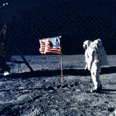 First Steps On The Moon