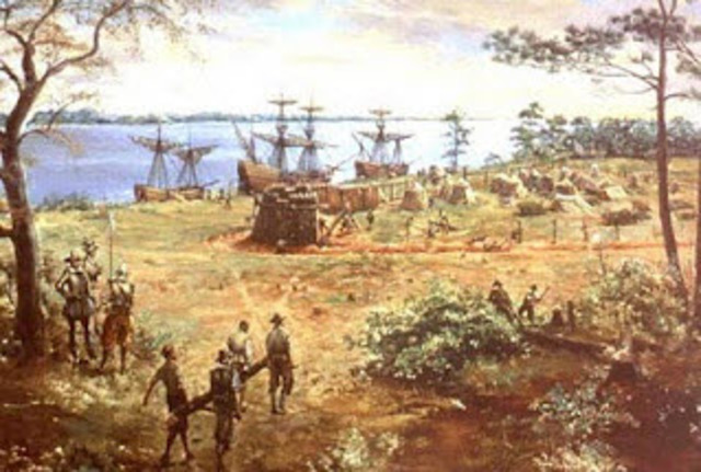 British Colonists Founded the Jamestown Settlement