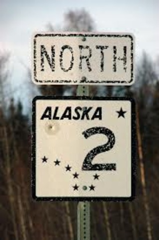 Beginning of his Alaskan Journey
