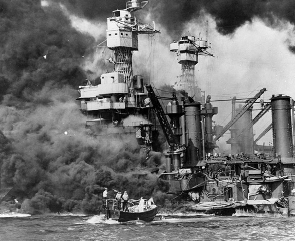 Japanese bomb Pearl Harbor
