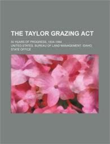 Taylor Grazing Act