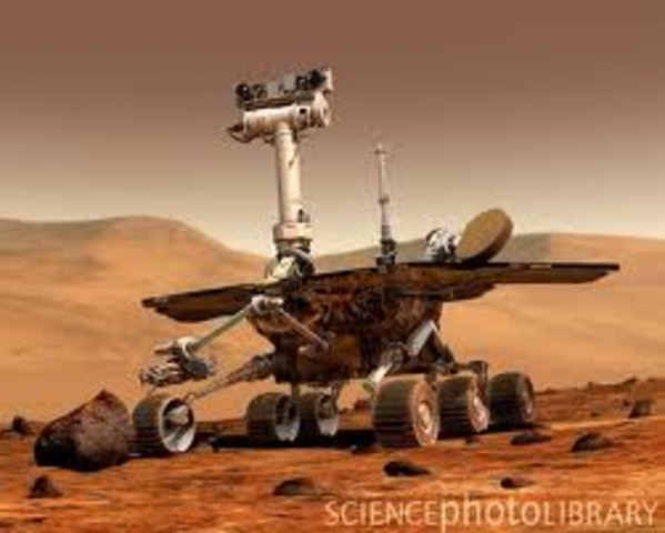 First rover lands on mars