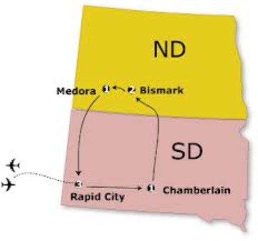 North and South Dakota join as 39th and 40th states