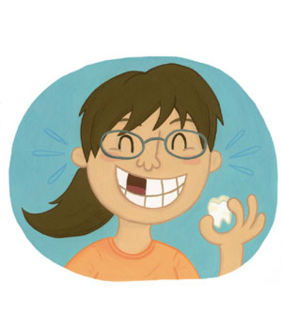 I lost my first tooth!