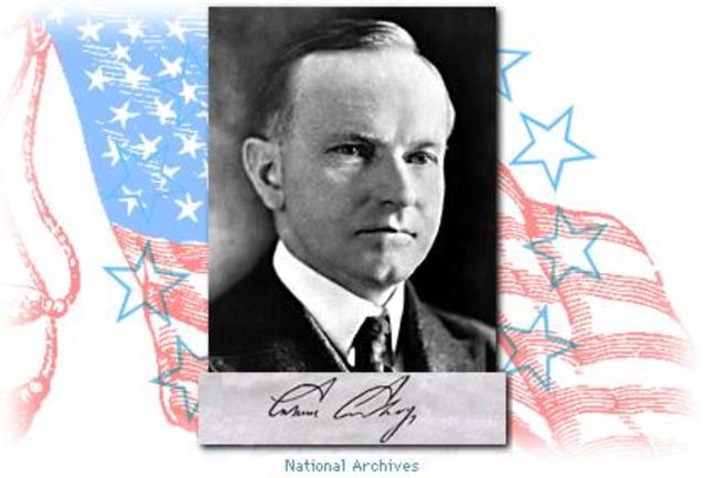 He gave his first address