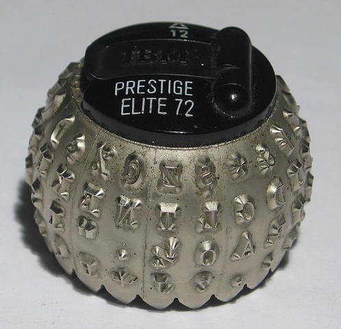 First IBM Selectric Typewriter