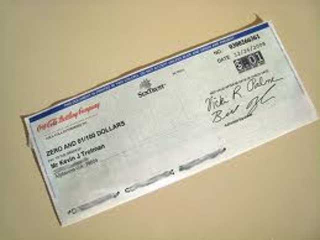 First paycheck