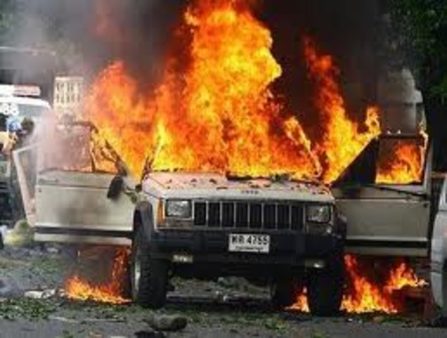 Suicide Car Bomb At A Volleyball Tournament