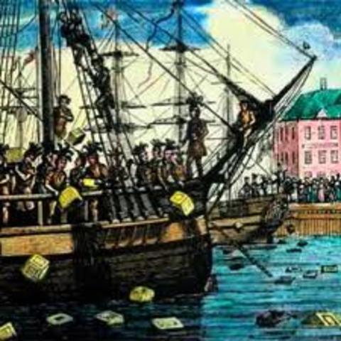 the boston tea party