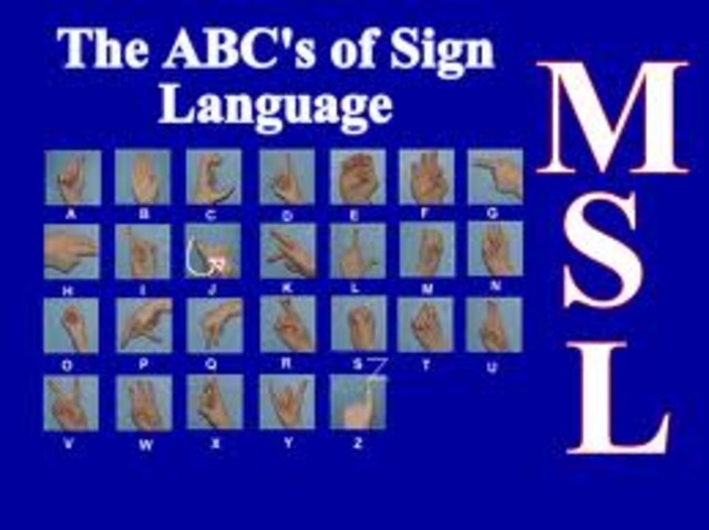 sign language