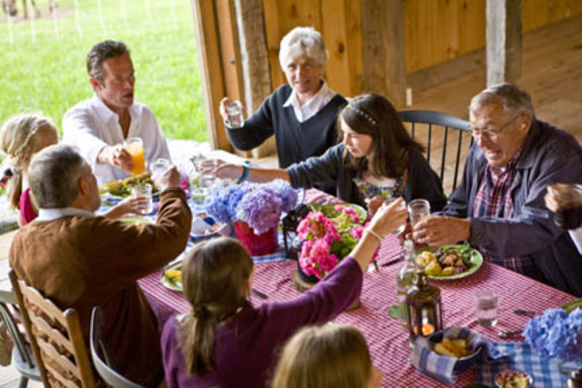 see parents at least once a week