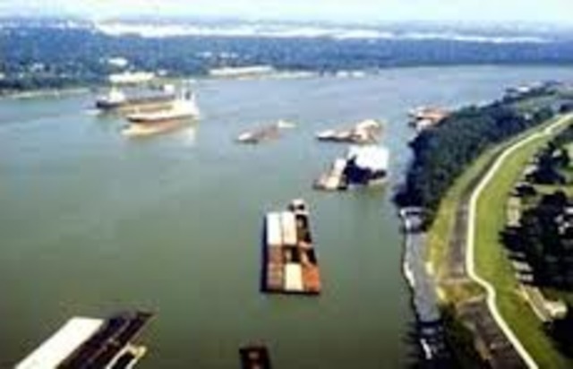 Spain closes Mississippi River