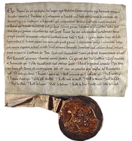 The Royal Charter was sealed