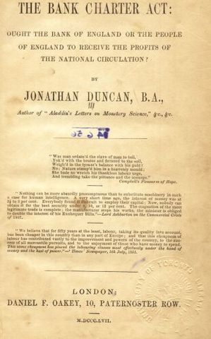 The Bank Charter Act