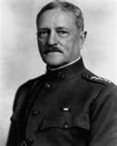 General John Pershing Who Trained Soldiers in WWI is born