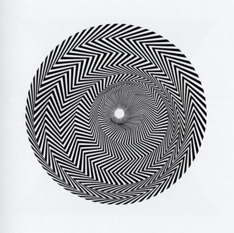 Bridget Riley - Blaze (emulsion on hardboard 109.2cm x 109.2cm)