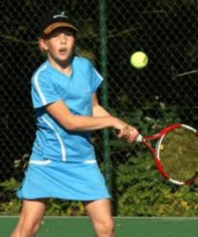 Daniela began playing Tennis