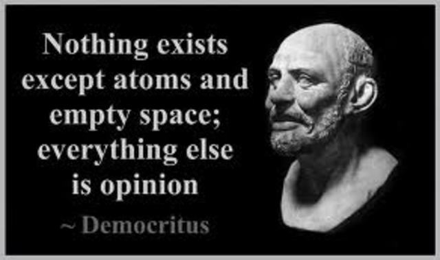 450-420 B.C. Democritus